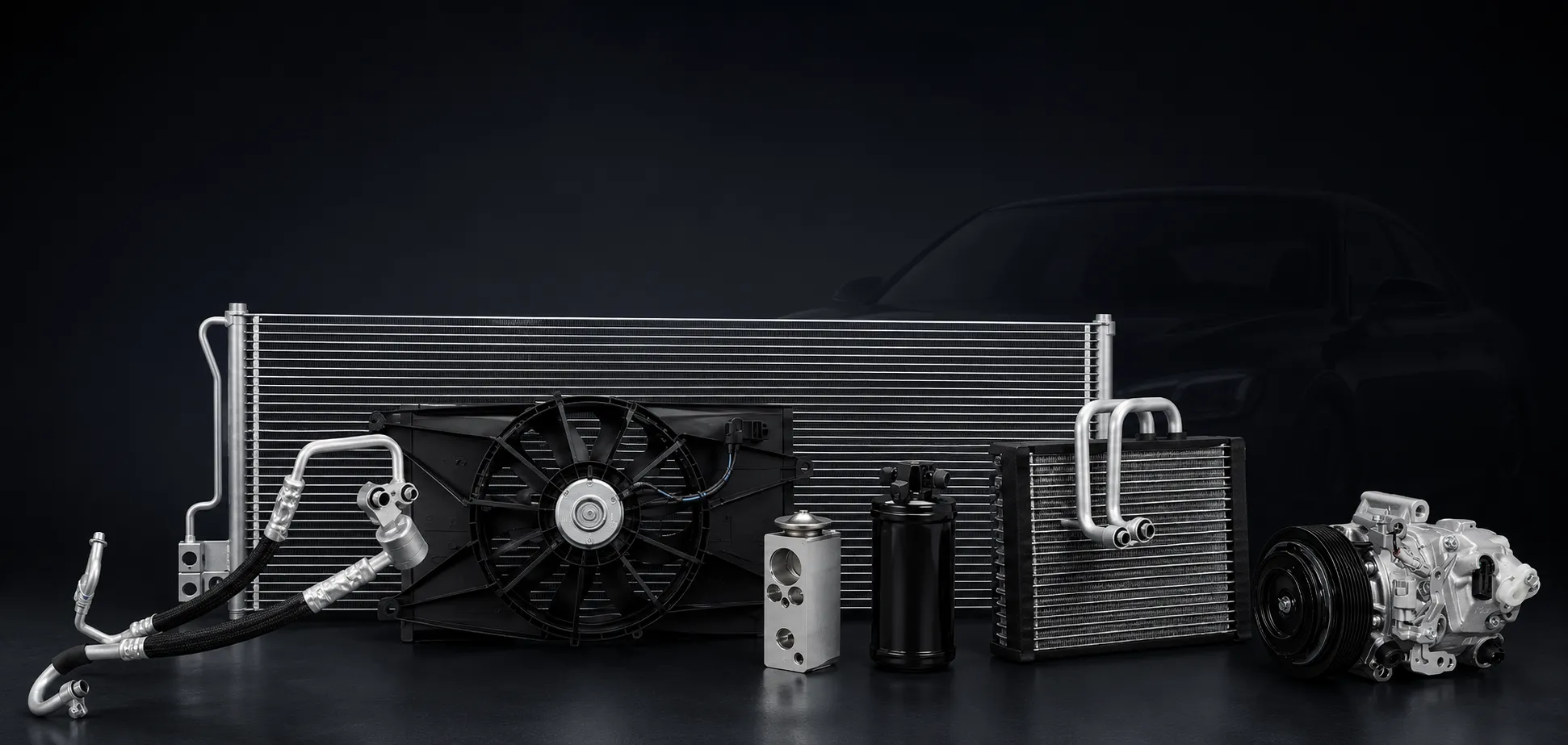 ZUA automotive air-conditioning product banner